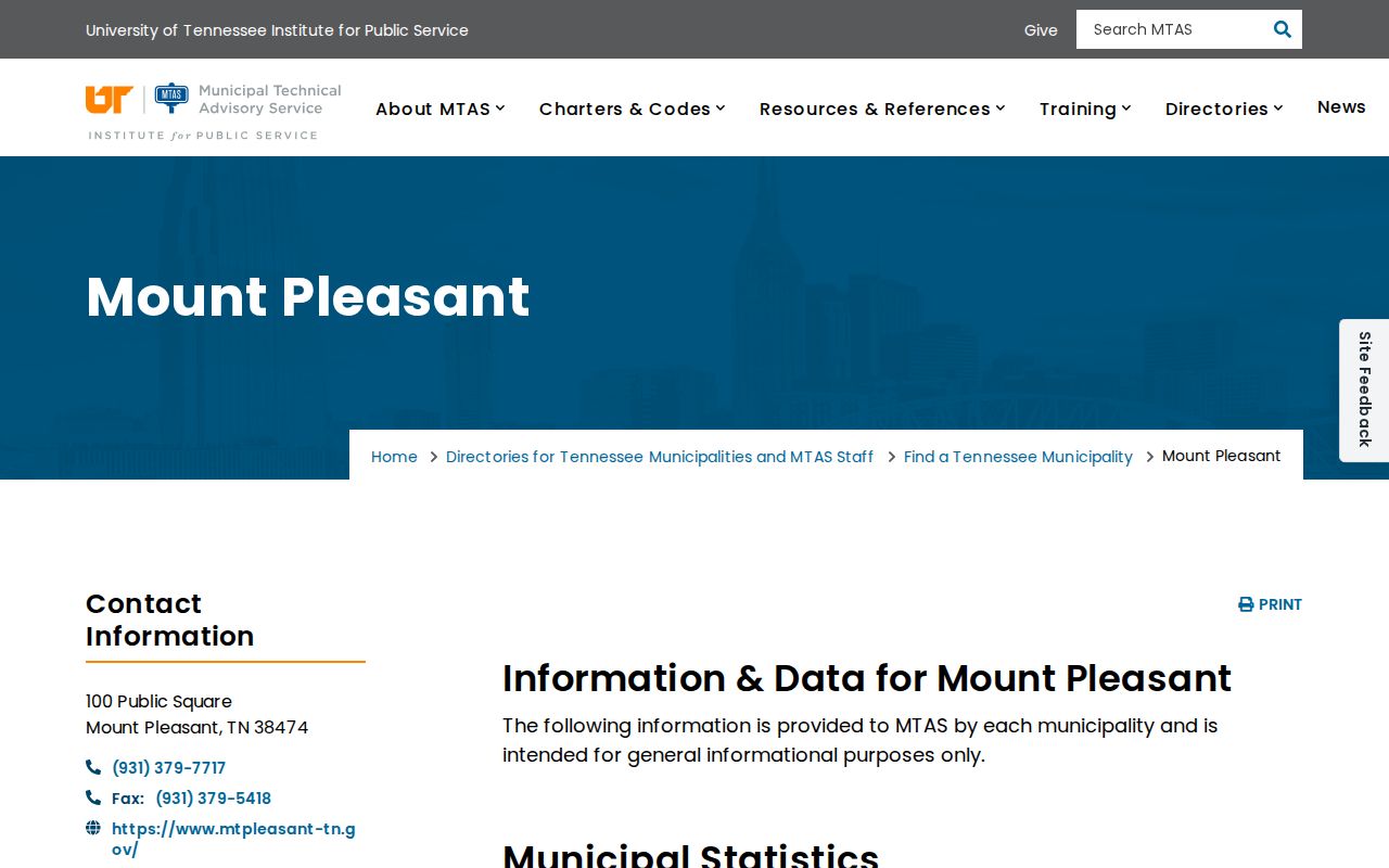 Mount Pleasant court records city court directory